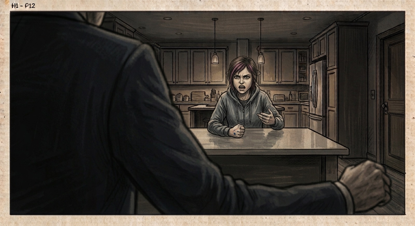 Storyboard histoire 3, plan 14